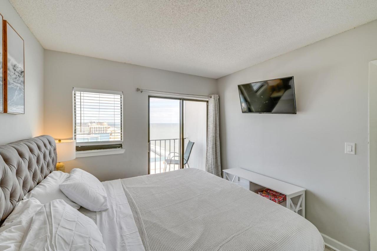 Oceanfront Myrtle Beach Condo With Balcony And Views! Εξωτερικό φωτογραφία