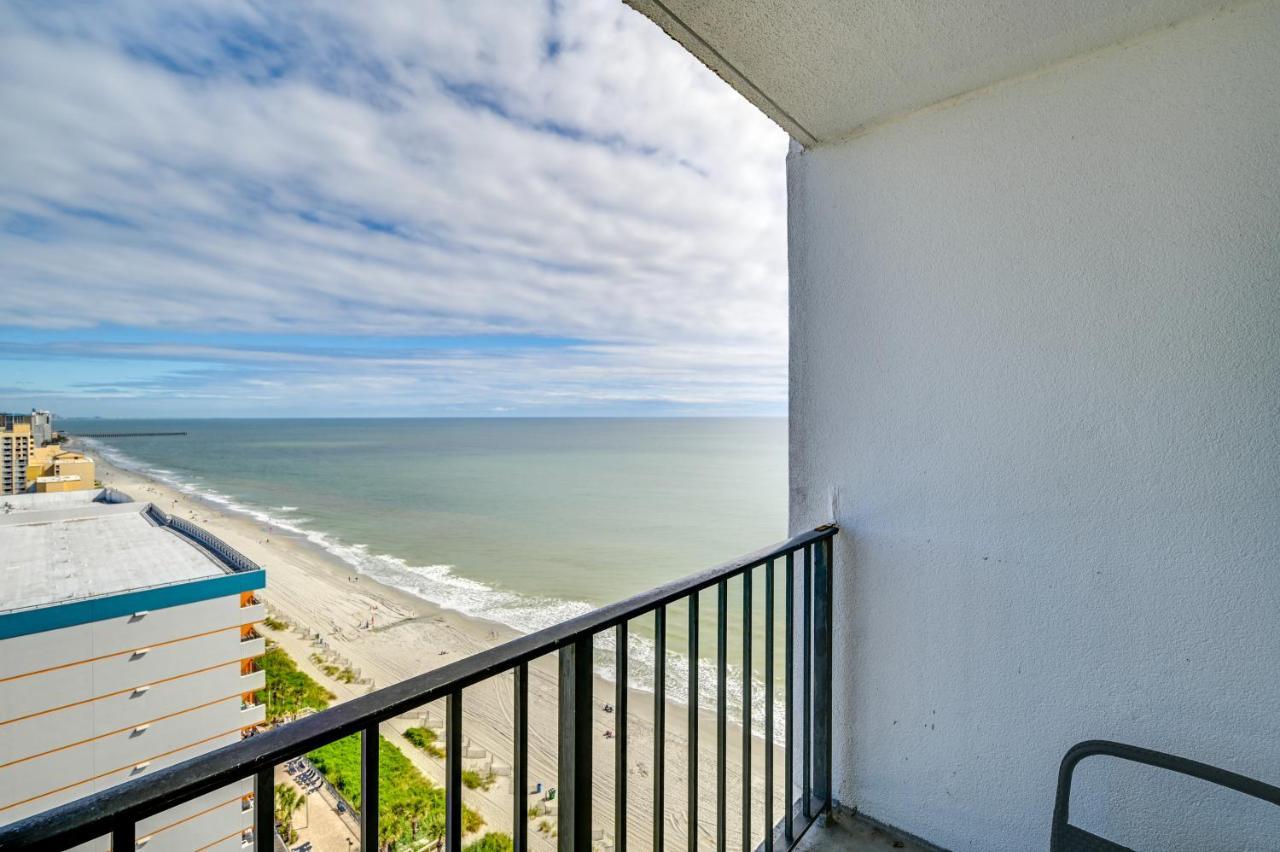 Oceanfront Myrtle Beach Condo With Balcony And Views! Εξωτερικό φωτογραφία
